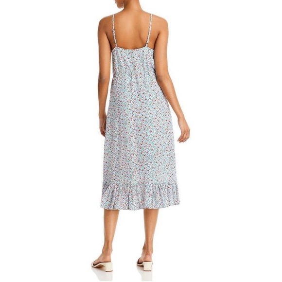 Rails Frida Wild Daisies Floral Print Tiered Midi Dress Size Small NWT - Picture 3 of 5